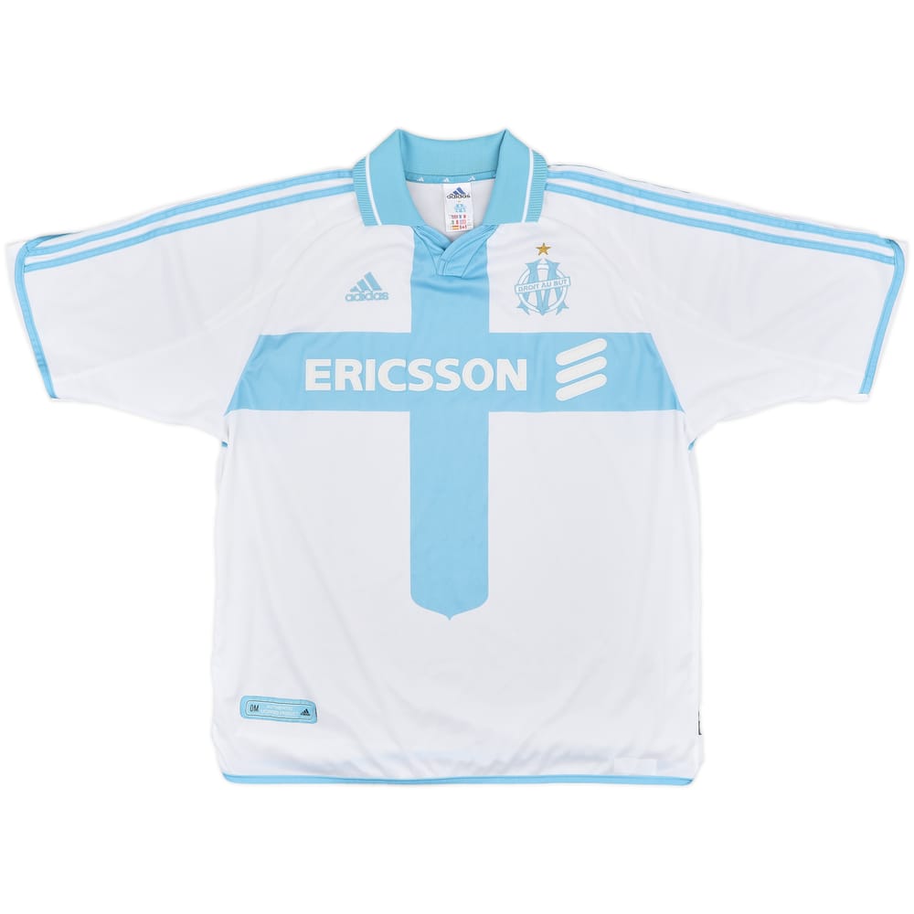 2000-01 Olympique Marseille Home Shirt - 8/10 - (XL)