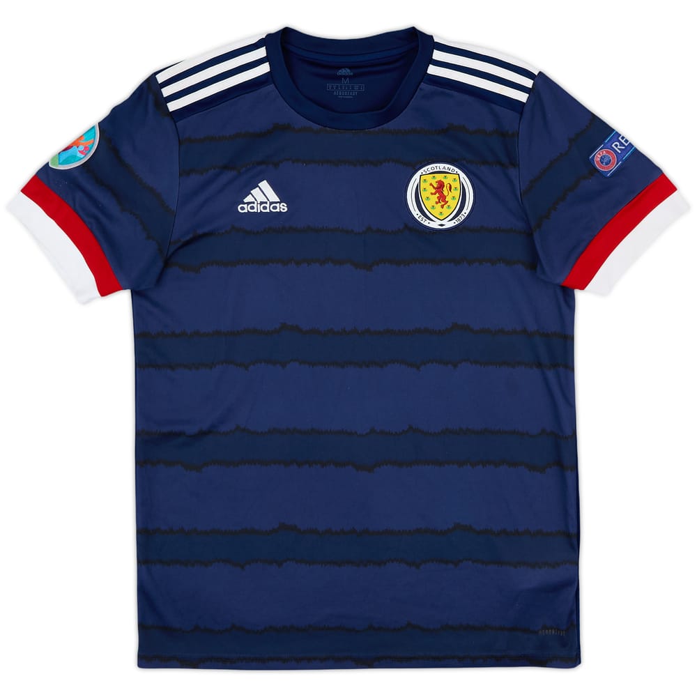 2020-22 Scotland Home Shirt - 7/10 - (M)