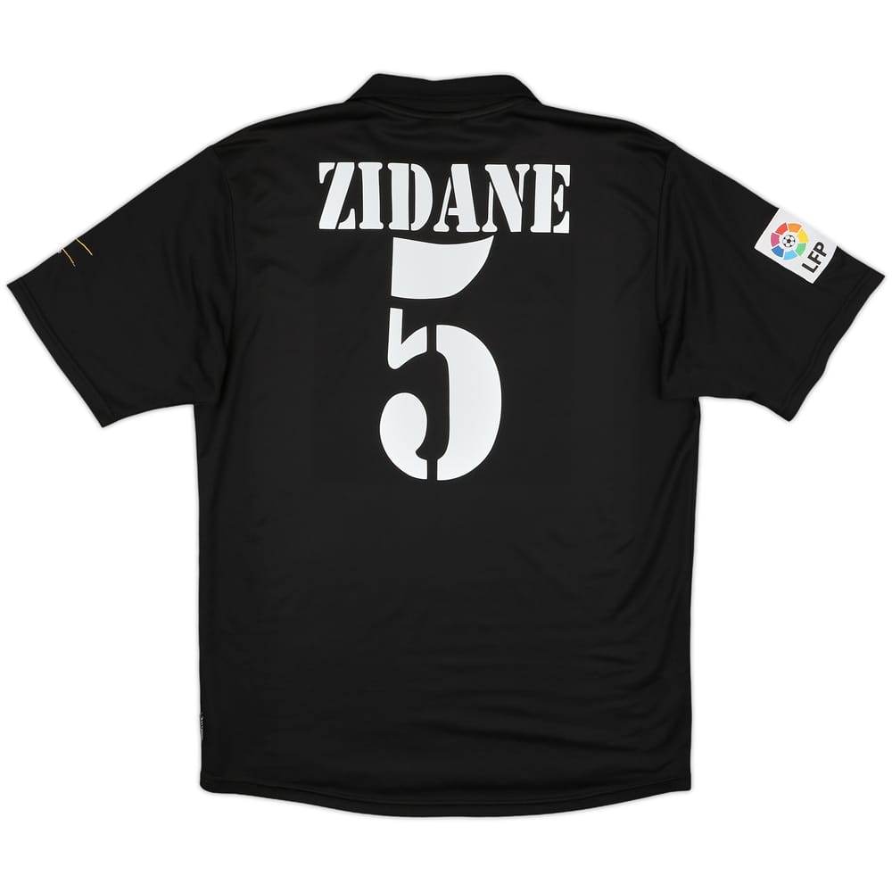 2001 Real Madrid Away Shirt Zidane #5 - 9/10 - (M)