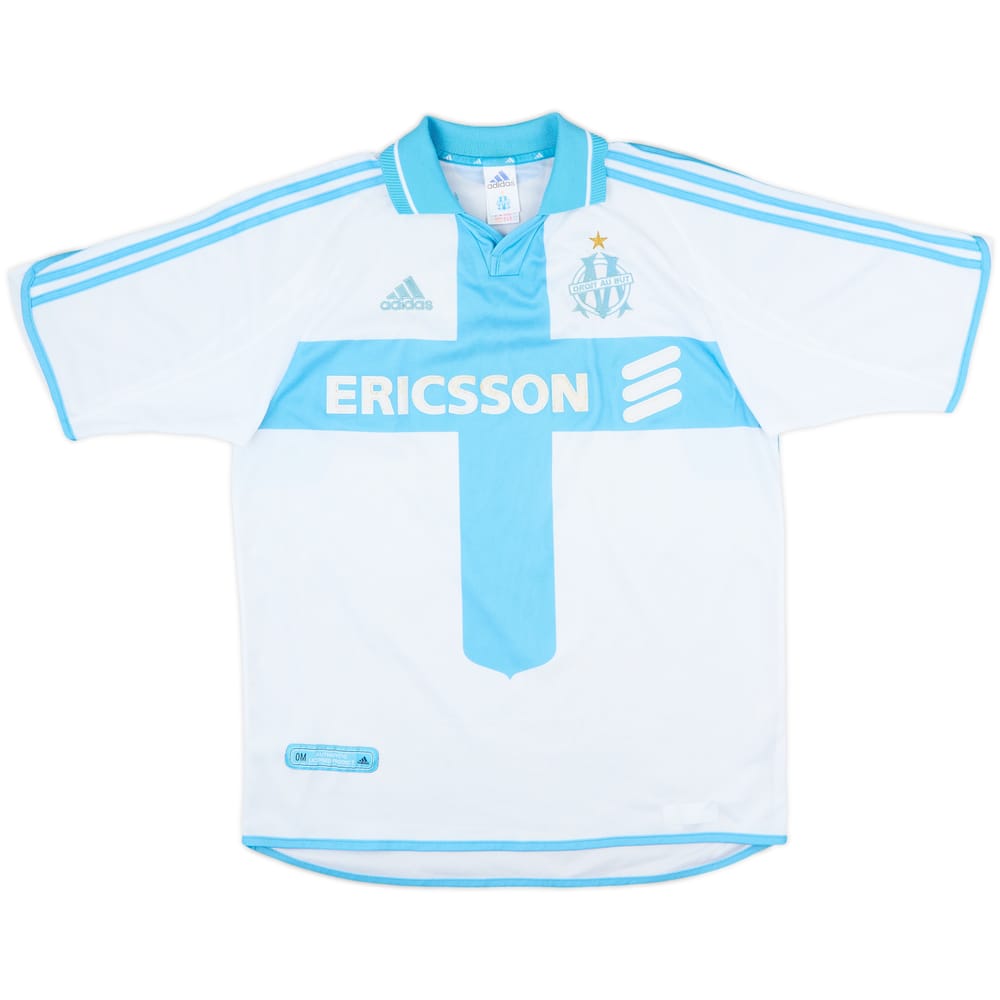 2000-01 Olympique Marseille Home Shirt - 8/10 - (M)
