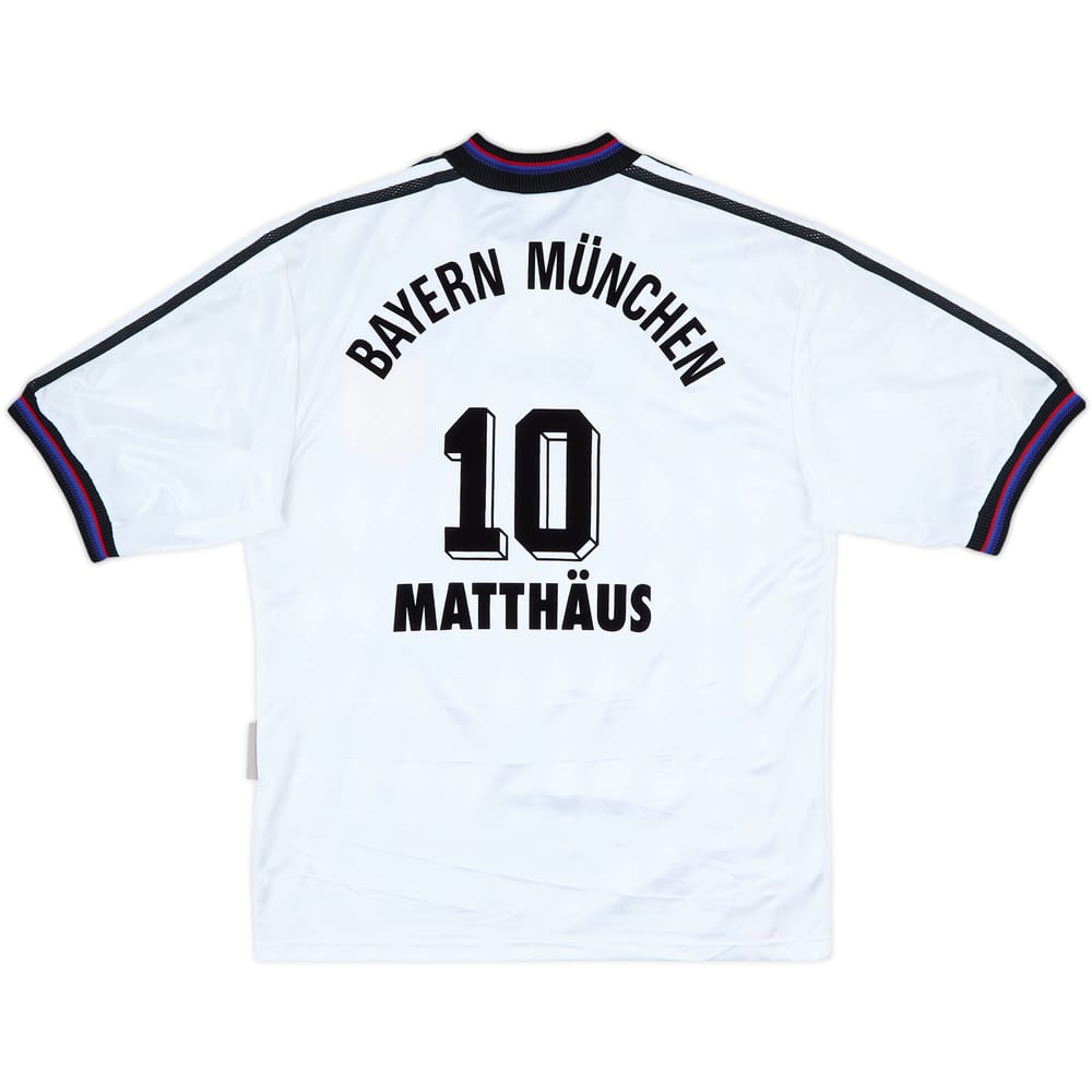 1996-98 Bayern Munich Away Shirt Matthaus #10 - 9/10 - (S)