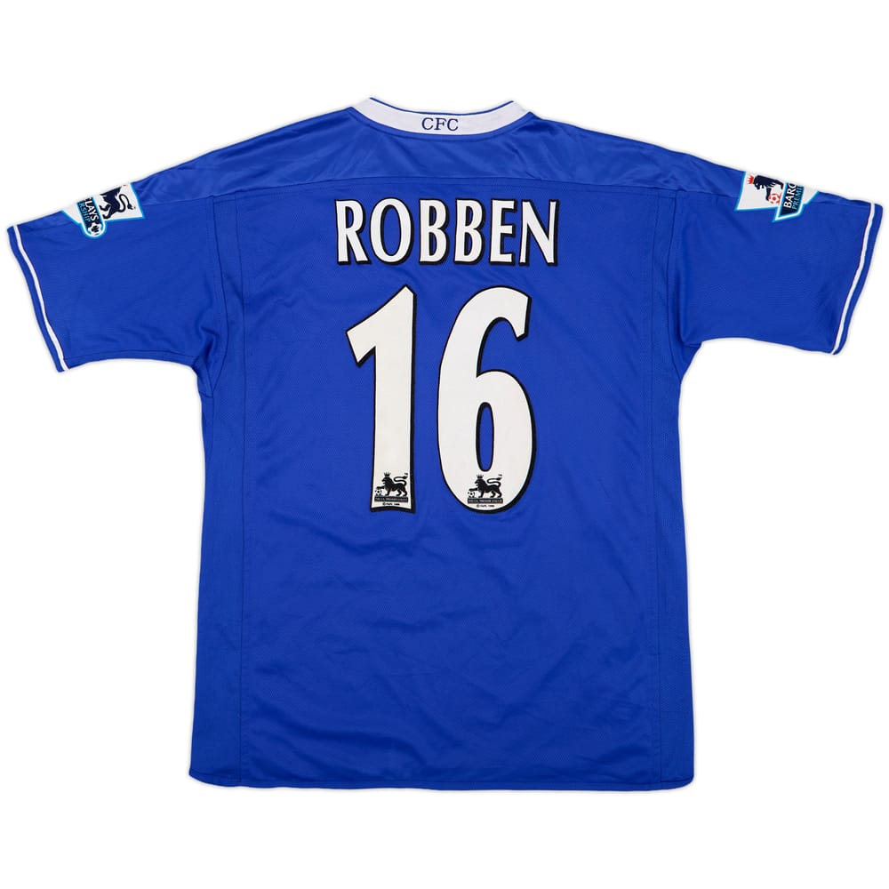 2003-05 Chelsea Home Shirt Robben #16 - 9/10 - (M)
