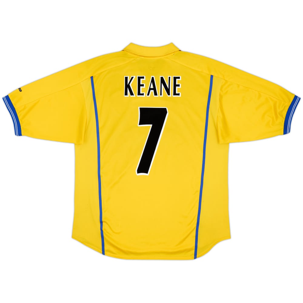 2000-02 Leeds United Away Shirt Keane #7 - 6/10 - (L)