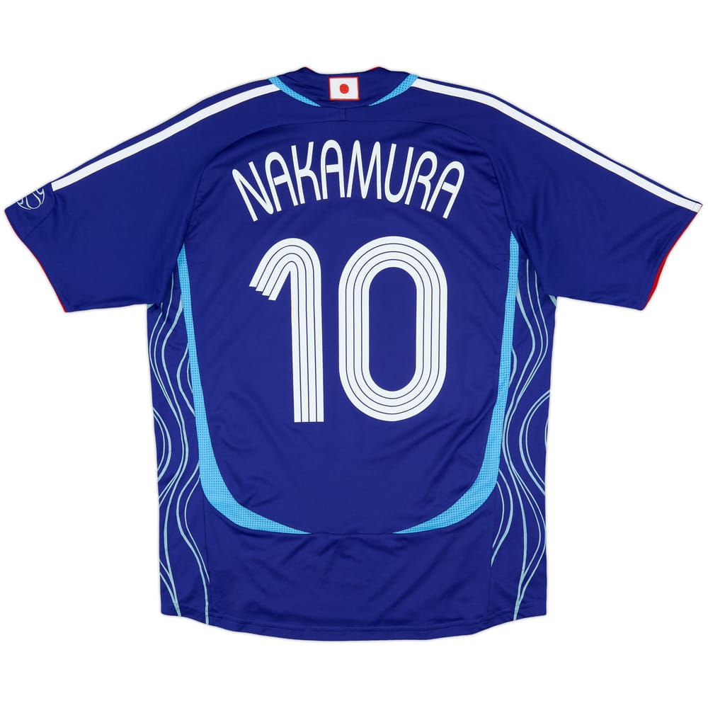 2006-08 Japan Home Shirt Nakamura #10 - 8/10 - (M)