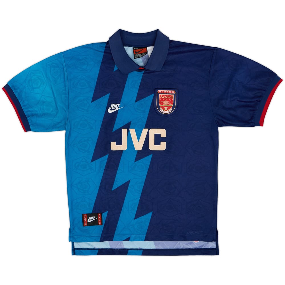 1995-96 Arsenal Away Shirt Wright #8 - 8/10 - (M)