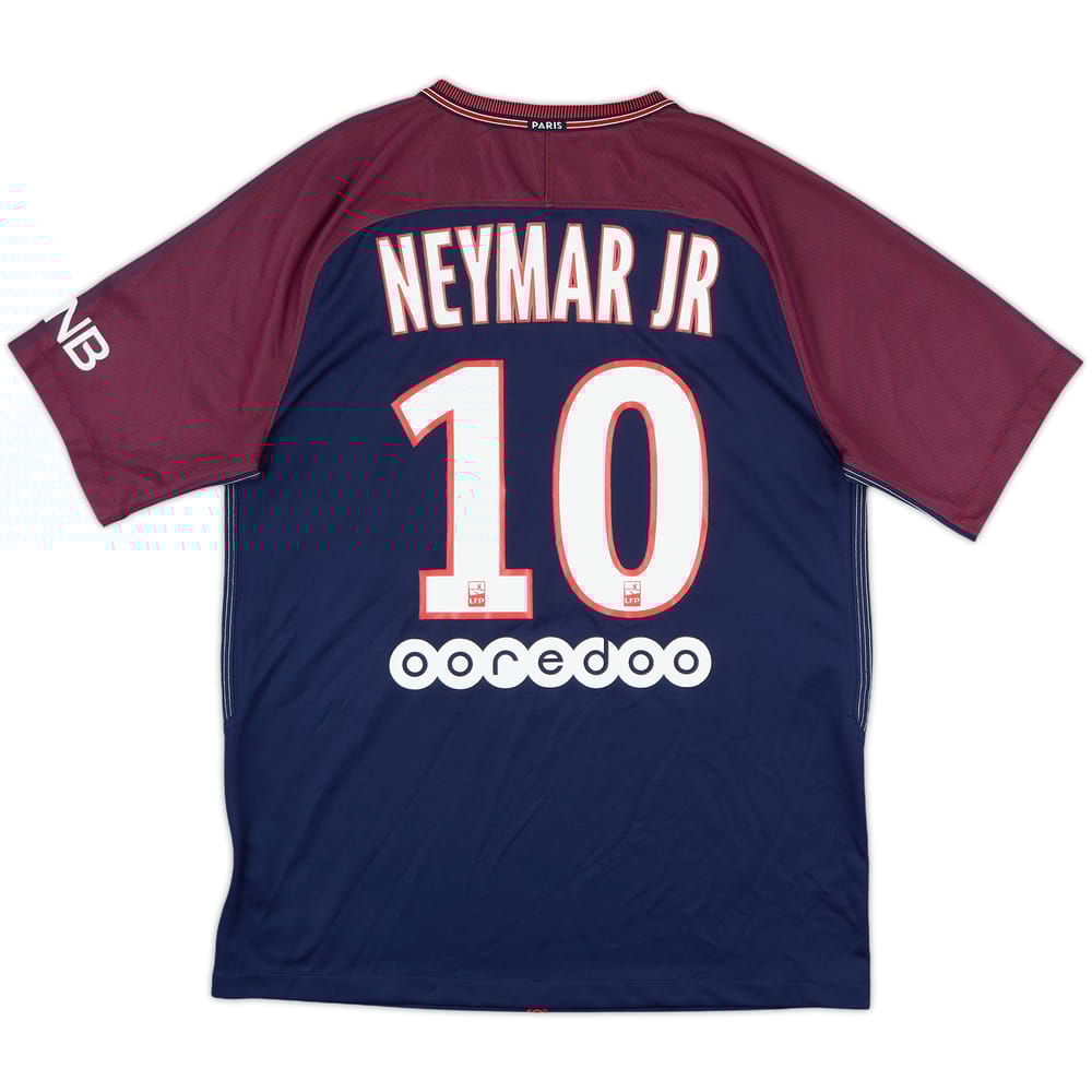 2017-18 Paris Saint-Germain Home Shirt Neymar Jr #10 - 8/10 - (M)