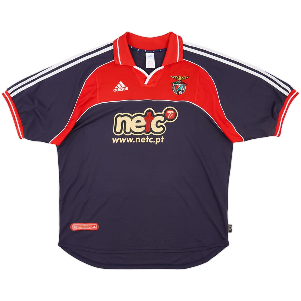 2000-01 Benfica Away Shirt - 6/10 - (XL)