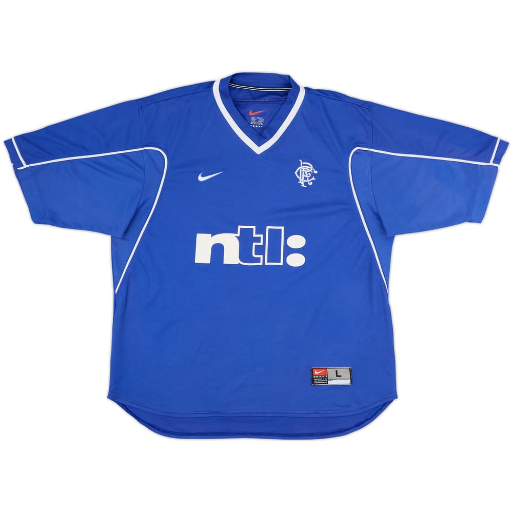 1999-01 Rangers Home Shirt - 8/10 - (L)