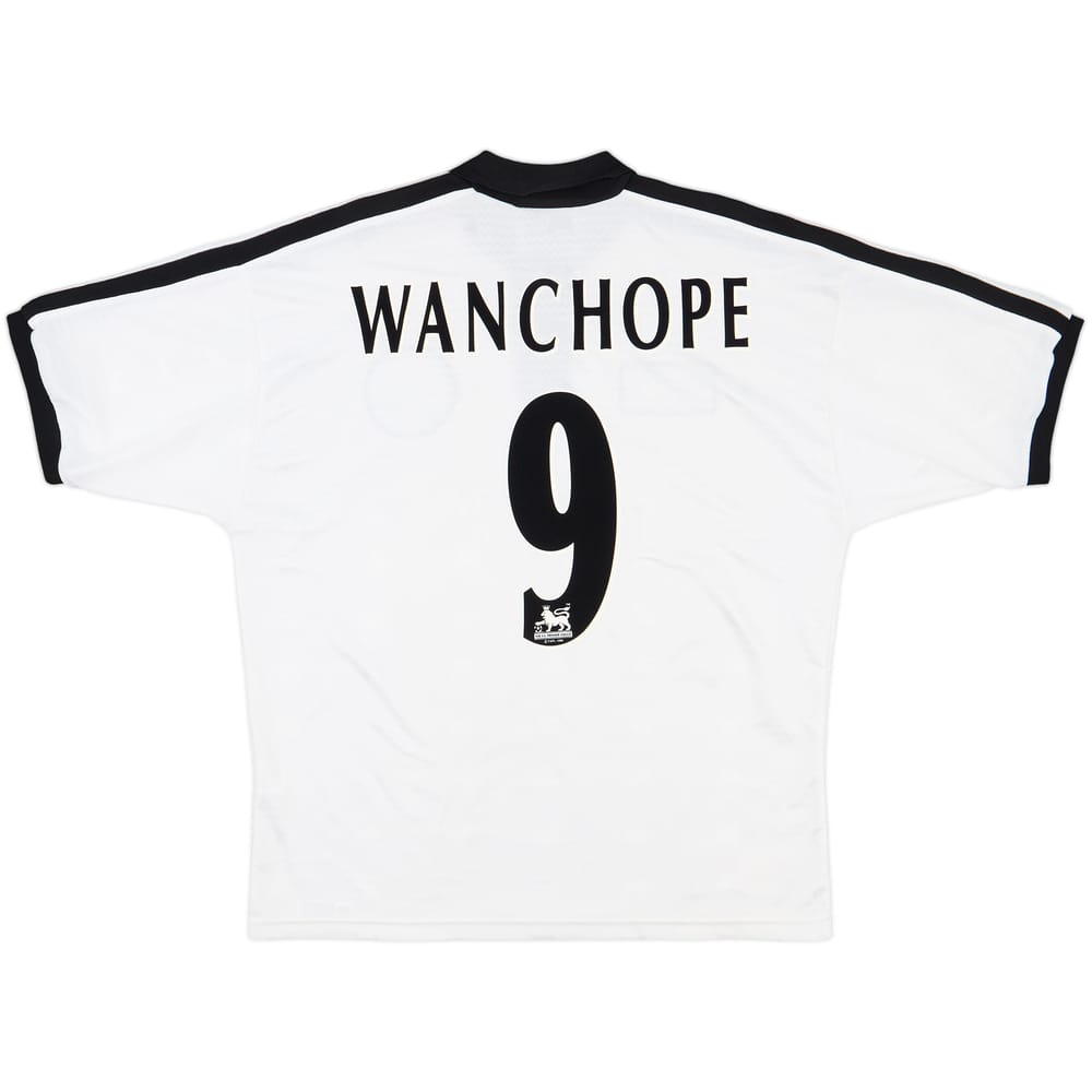1997-98 Derby County Home Shirt Wanchope #9 - 9/10 - (L)