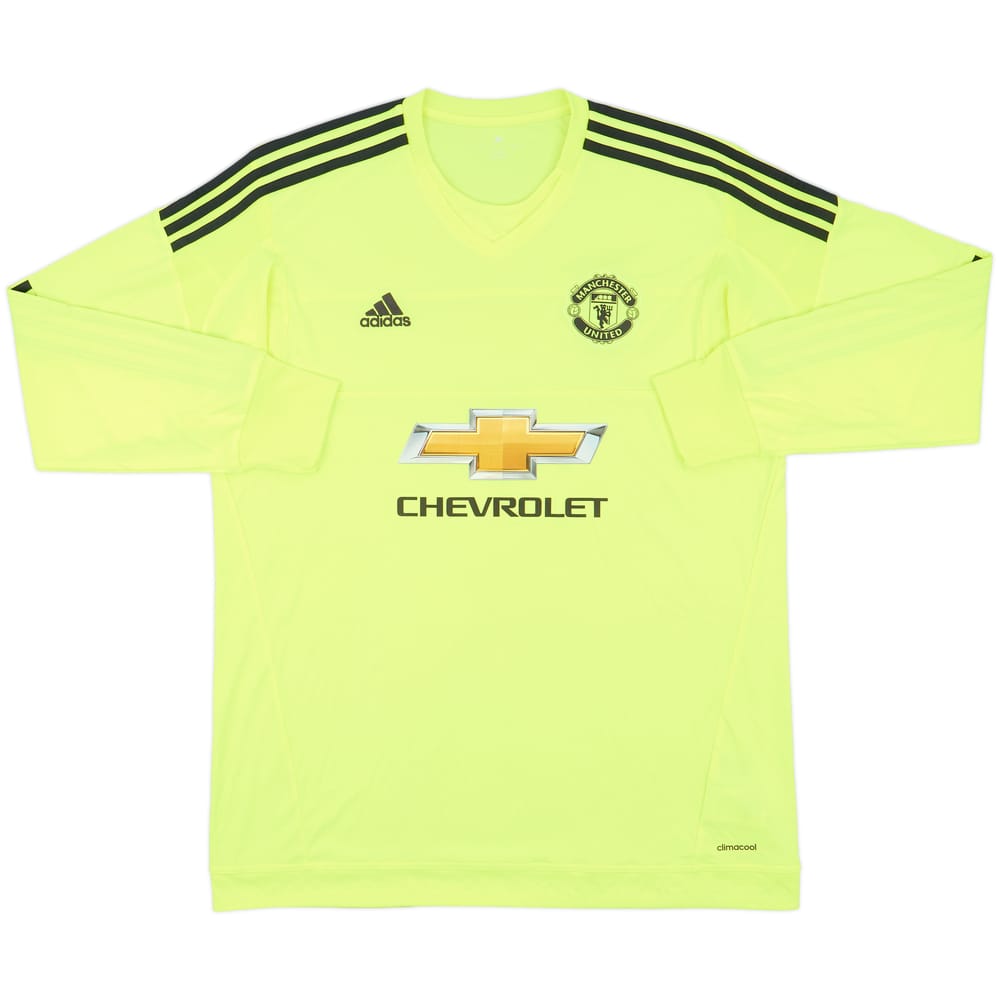 2015-16 Manchester United GK Shirt - 9/10 - (XL)