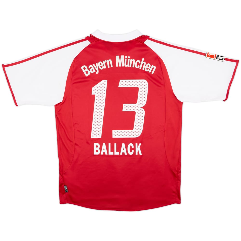 2003-04 Bayern Munich Home Shirt Ballack #13 - 8/10 - (M)
