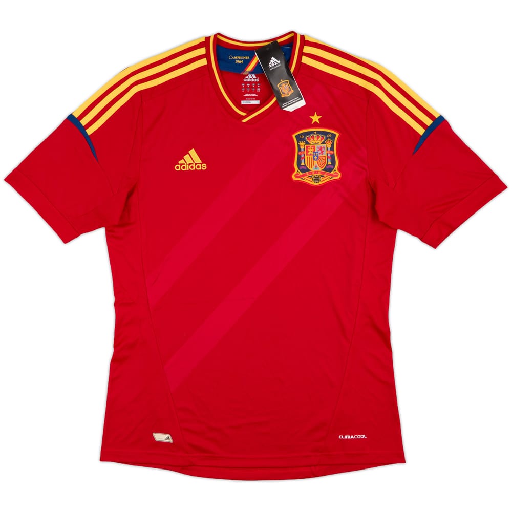 2011-12 Spain Home Shirt (M)