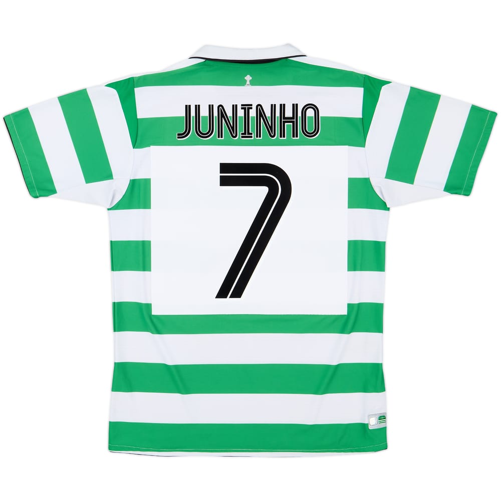 2004-05 Celtic Home Shirt Juninho #7 - 9/10 - (M)