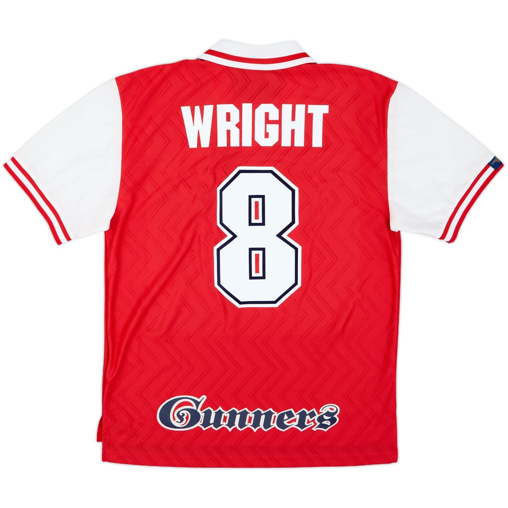 1996-98 Arsenal Home Shirt Wright #8 - 8/10 - (M)