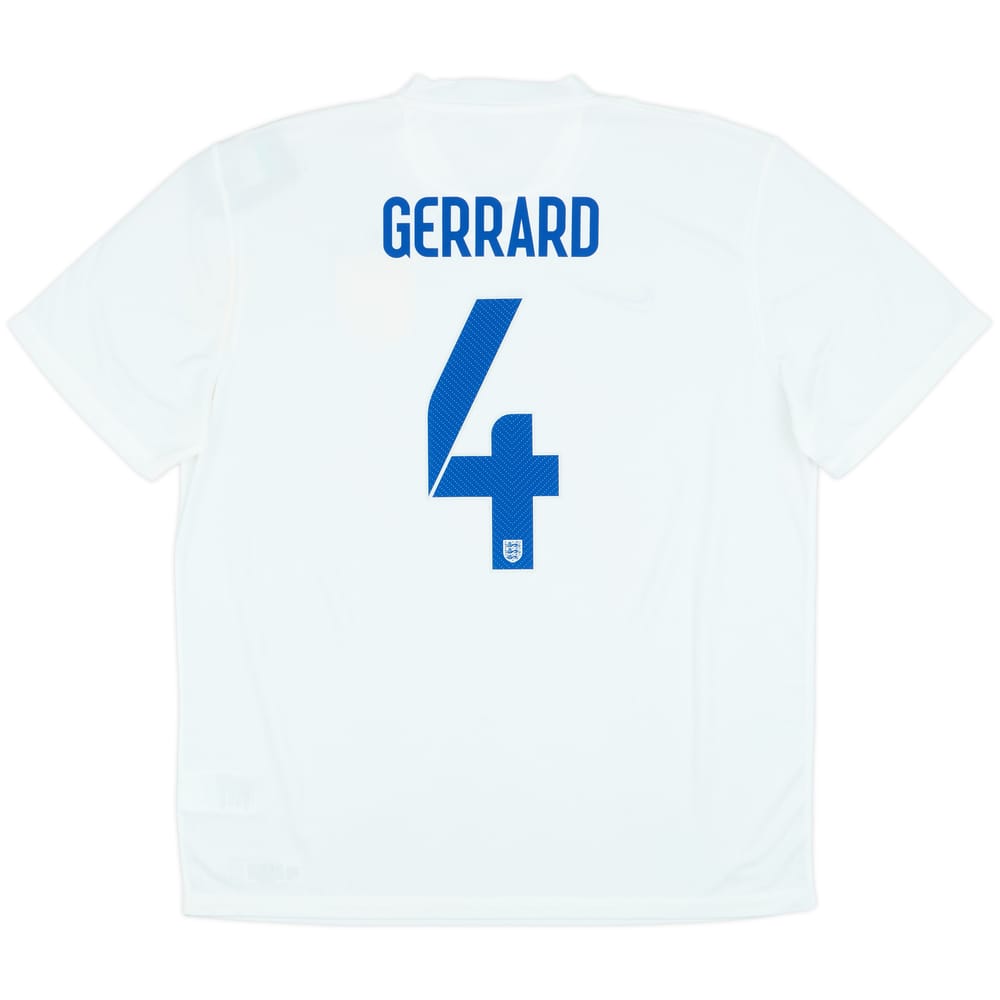 2014-15 England Home Shirt Gerrard #4 (XL)