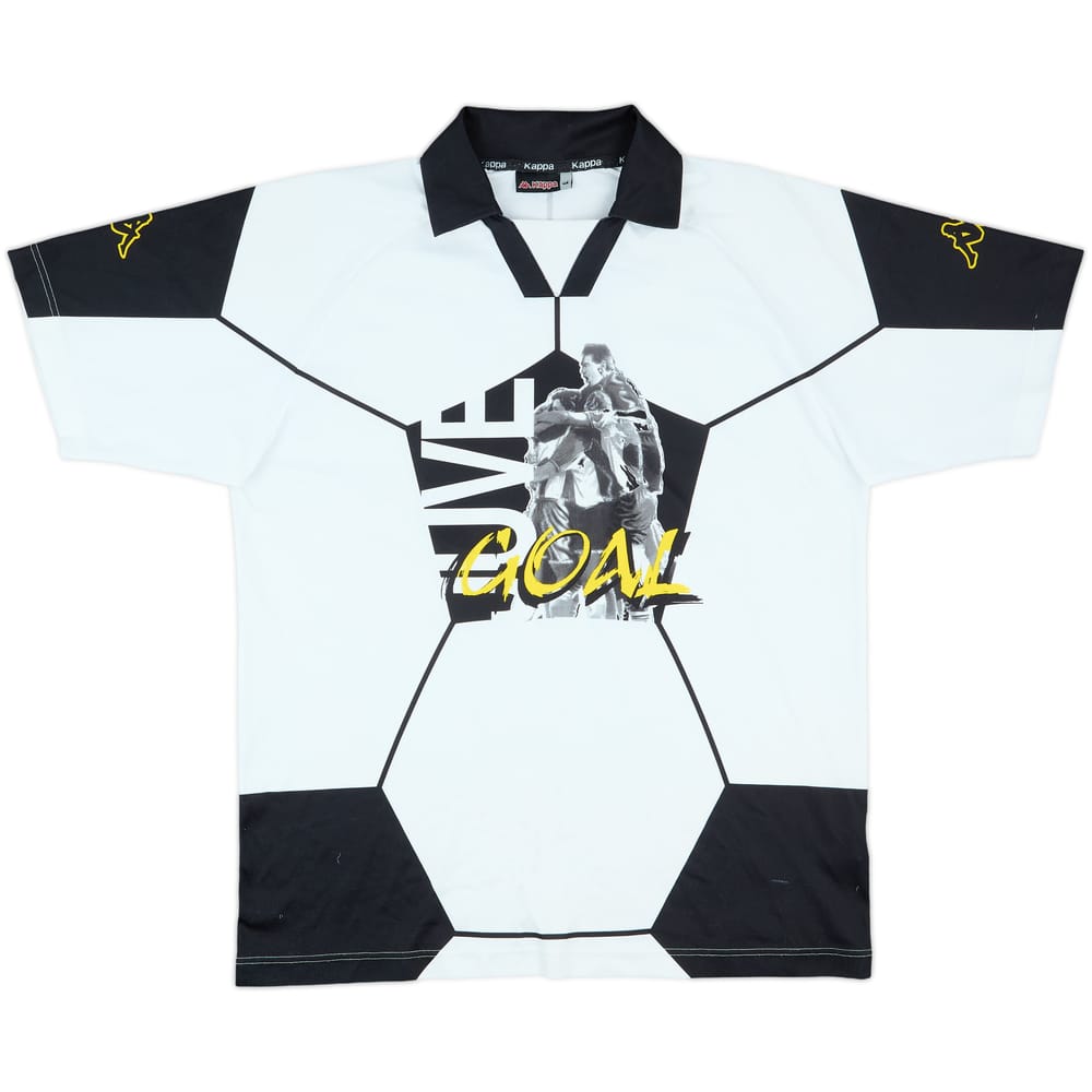 1995-96 Juventus Kappa Graphic Shirt - 8/10 - (L)