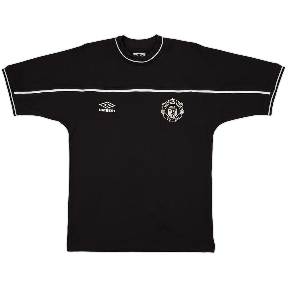 1999-00 Manchester United Umbro Cotton Tee - 9/10 - (S)