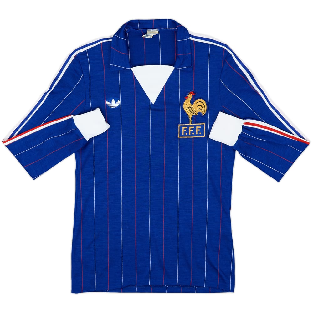 1980-82 France Home L/S Shirt - 9/10 - (S)