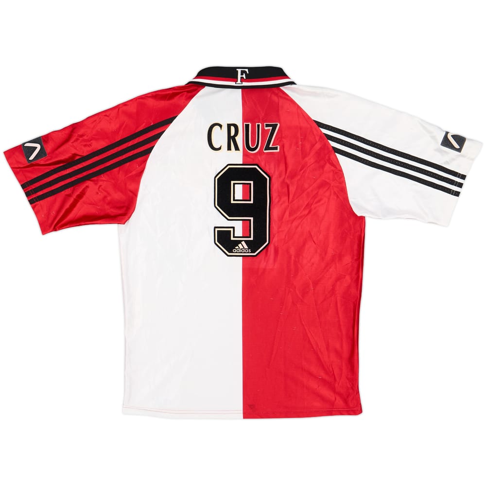 1998-99 Feyenoord Home Shirt Cruz #9 - 7/10 - (S)