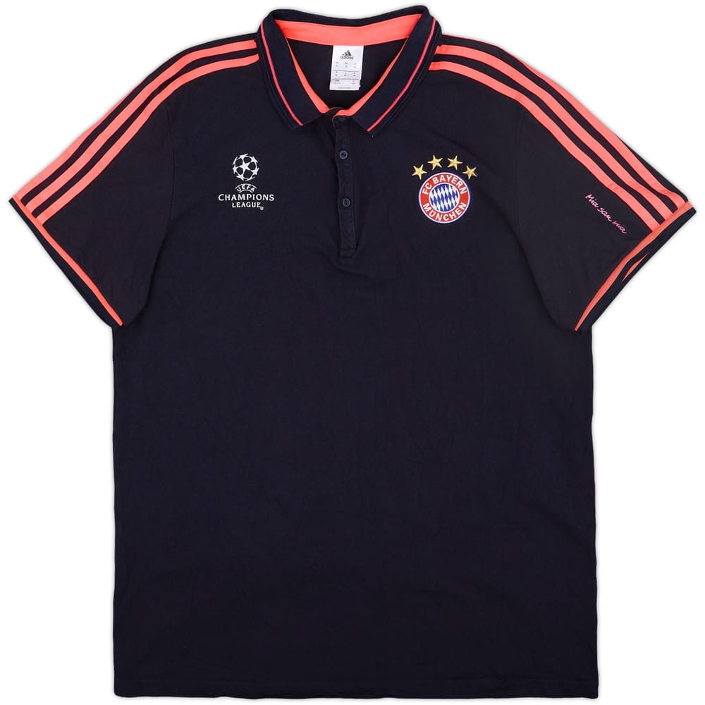 2015-16 Bayern Munich CL adidas Polo Shirt - 9/10 - (XL)