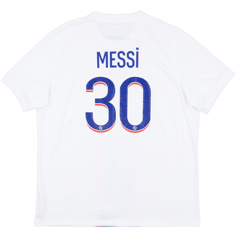 2022-23 Paris Saint-Germain Third Shirt Messi #30 - 9/10 - (XL)