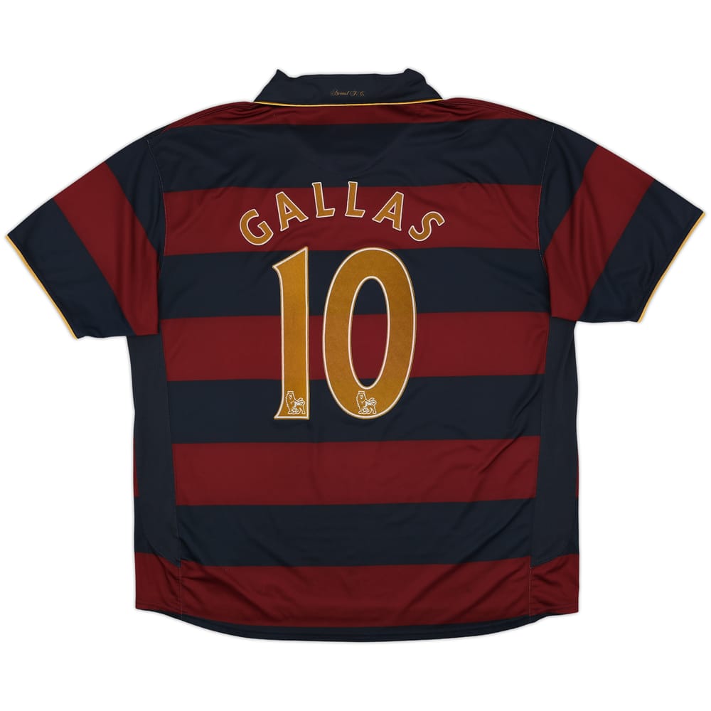 2007-08 Arsenal Third Shirt Gallas #10 - 7/10 - (3XL)