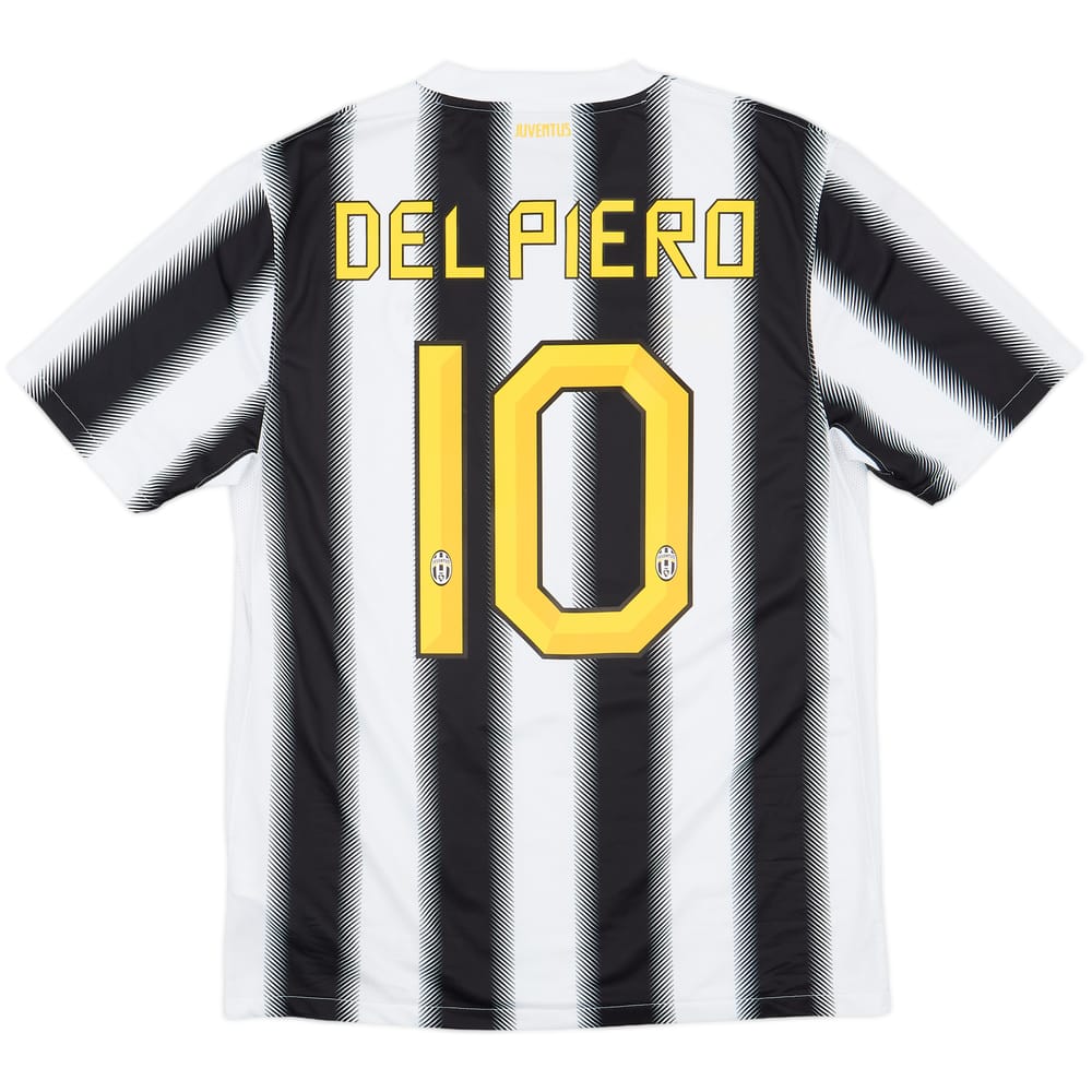 2011-12 Juventus Home Shirt Del Piero #10 - 8/10 - (M)