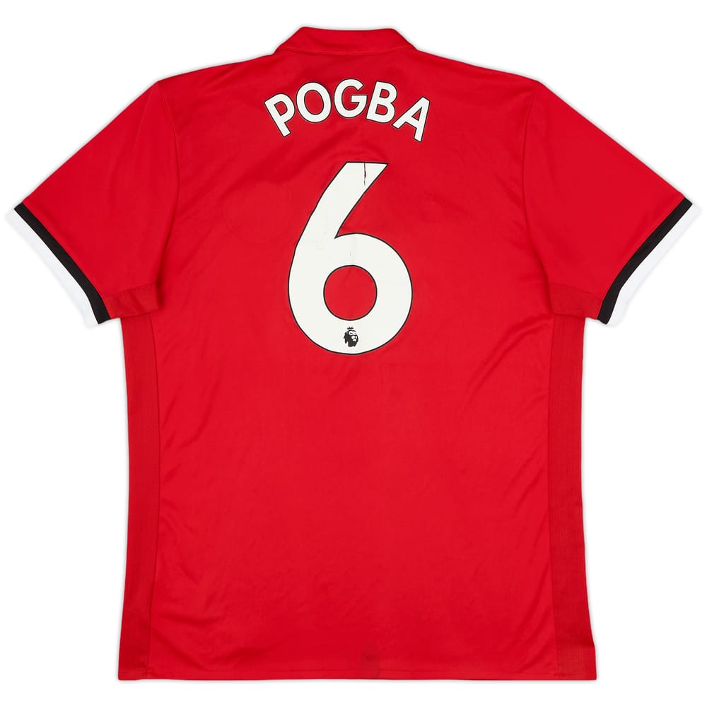 2017-18 Manchester United Home Shirt Pogba #6 - 5/10 - (L)