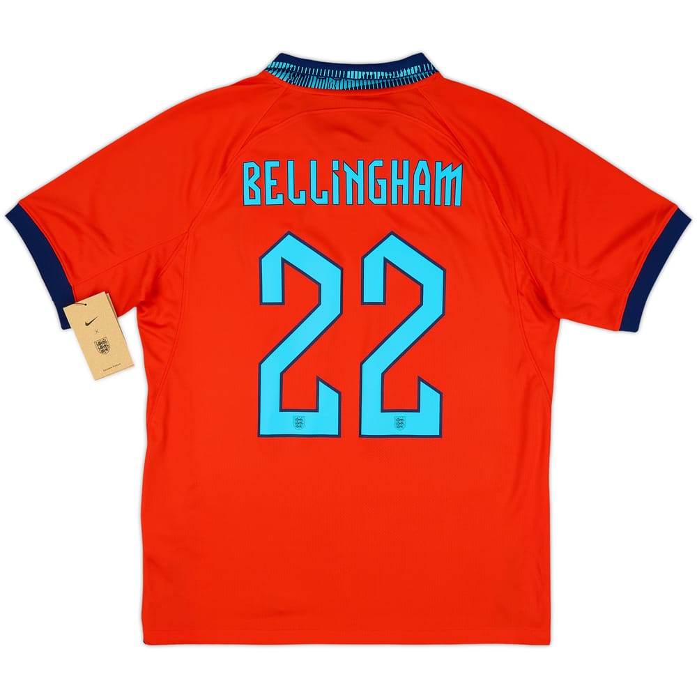 2022-23 England Away Shirt Bellingham #22 (M)