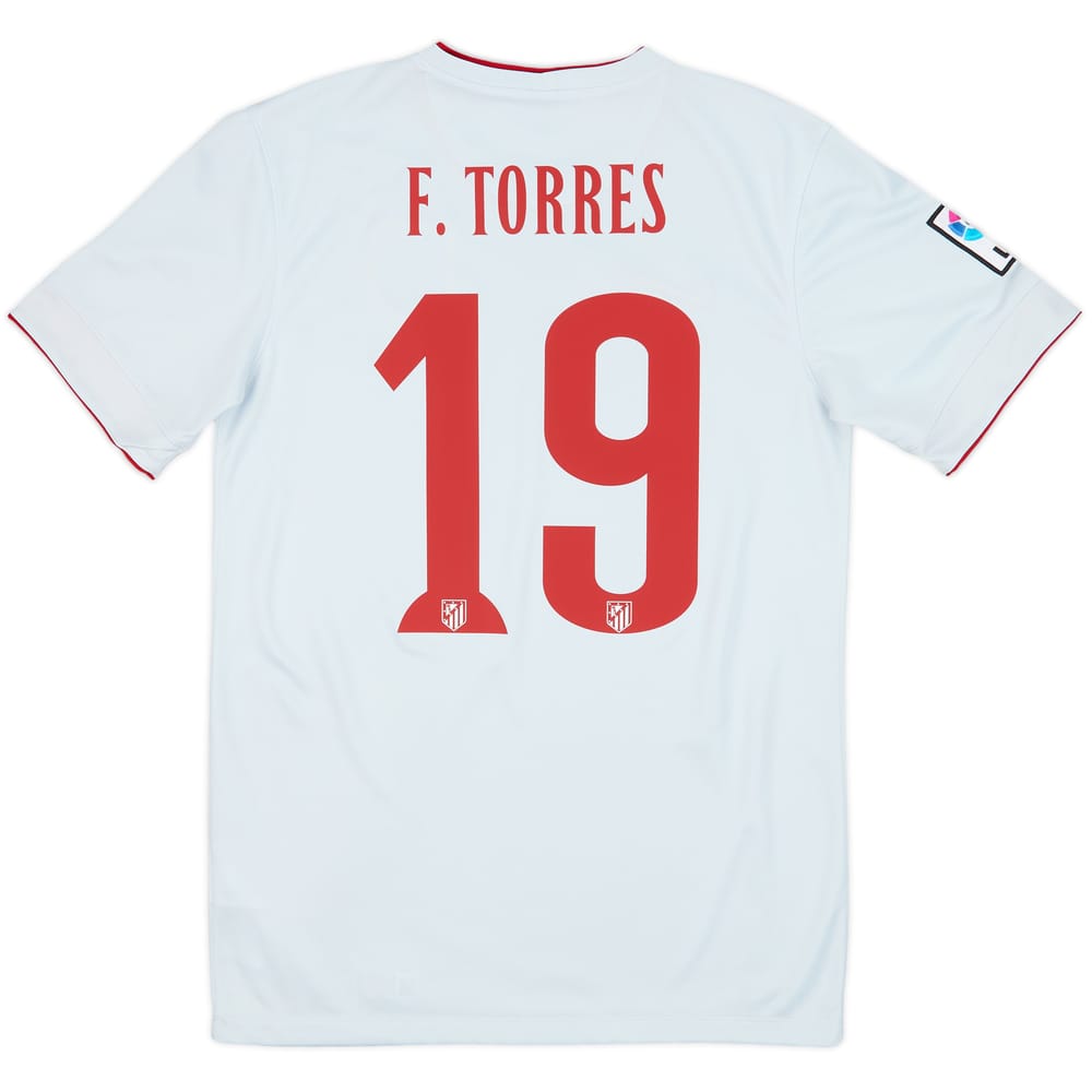 2014-15 Atletico Madrid Away Shirt F.Torres #19 - 9/10 - (S)