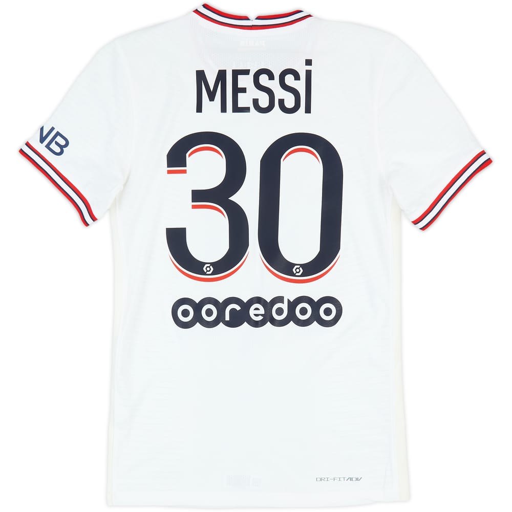 2021-22 Paris Saint-Germain Authentic Fourth Shirt Messi #30 - 10/10 - (XS)