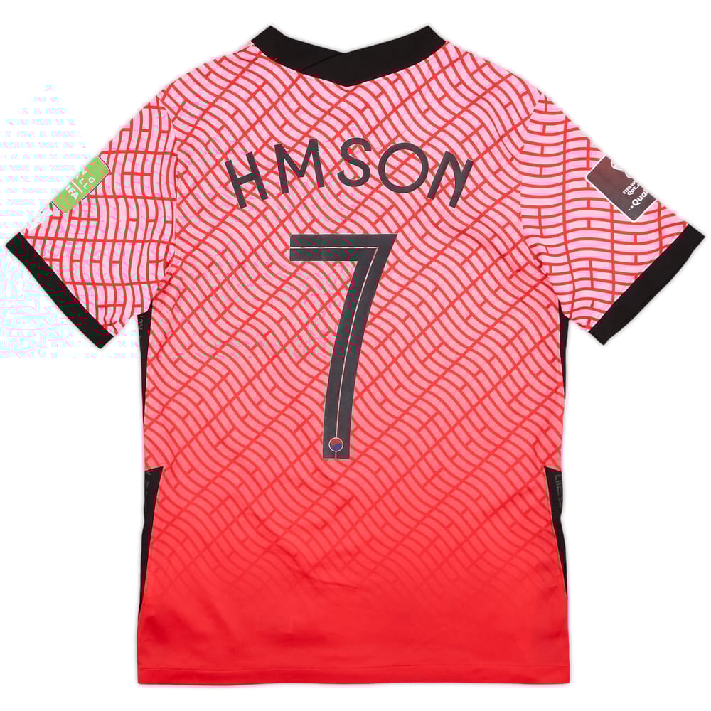 2020-21 South Korea Home Shirt H M Son #7 - 7/10 - (M)