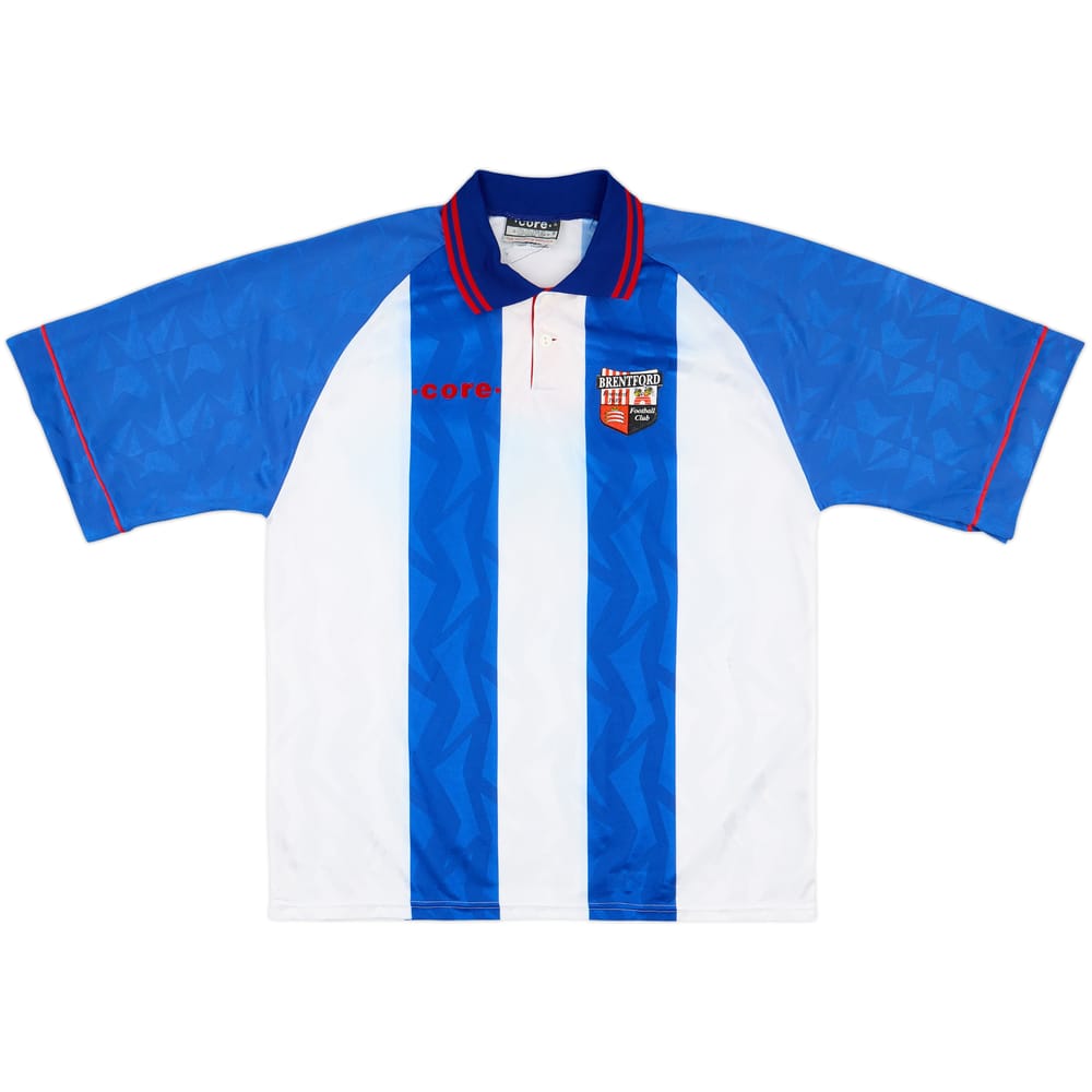 1995-96 Brentford Away Shirt - 8/10 - (XL)