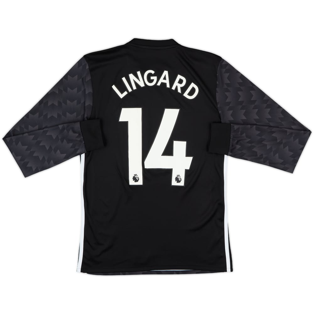 2017-18 Manchester United Away L/S Shirt Lingard #14 - 8/10 - (XS)