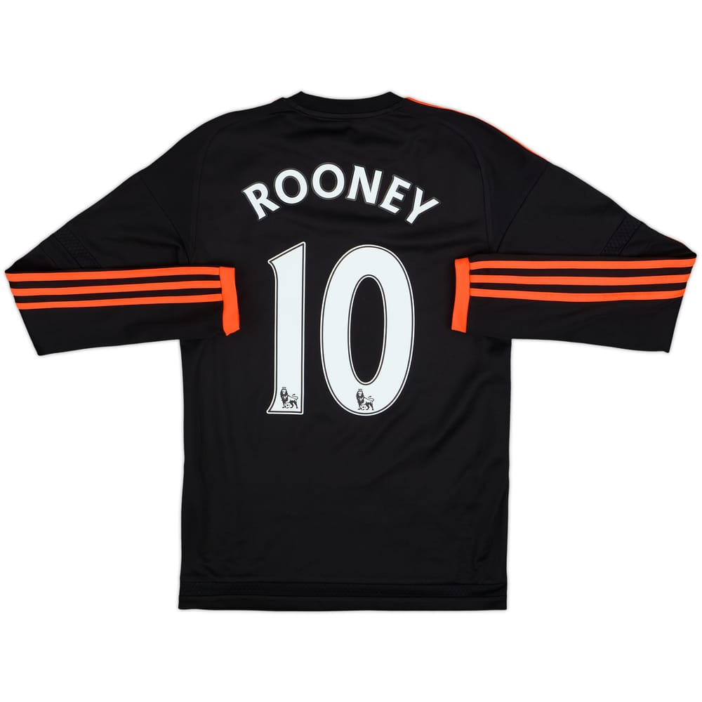 2015-16 Manchester United Third L/S Shirt Rooney #10 - 9/10 - (XS)