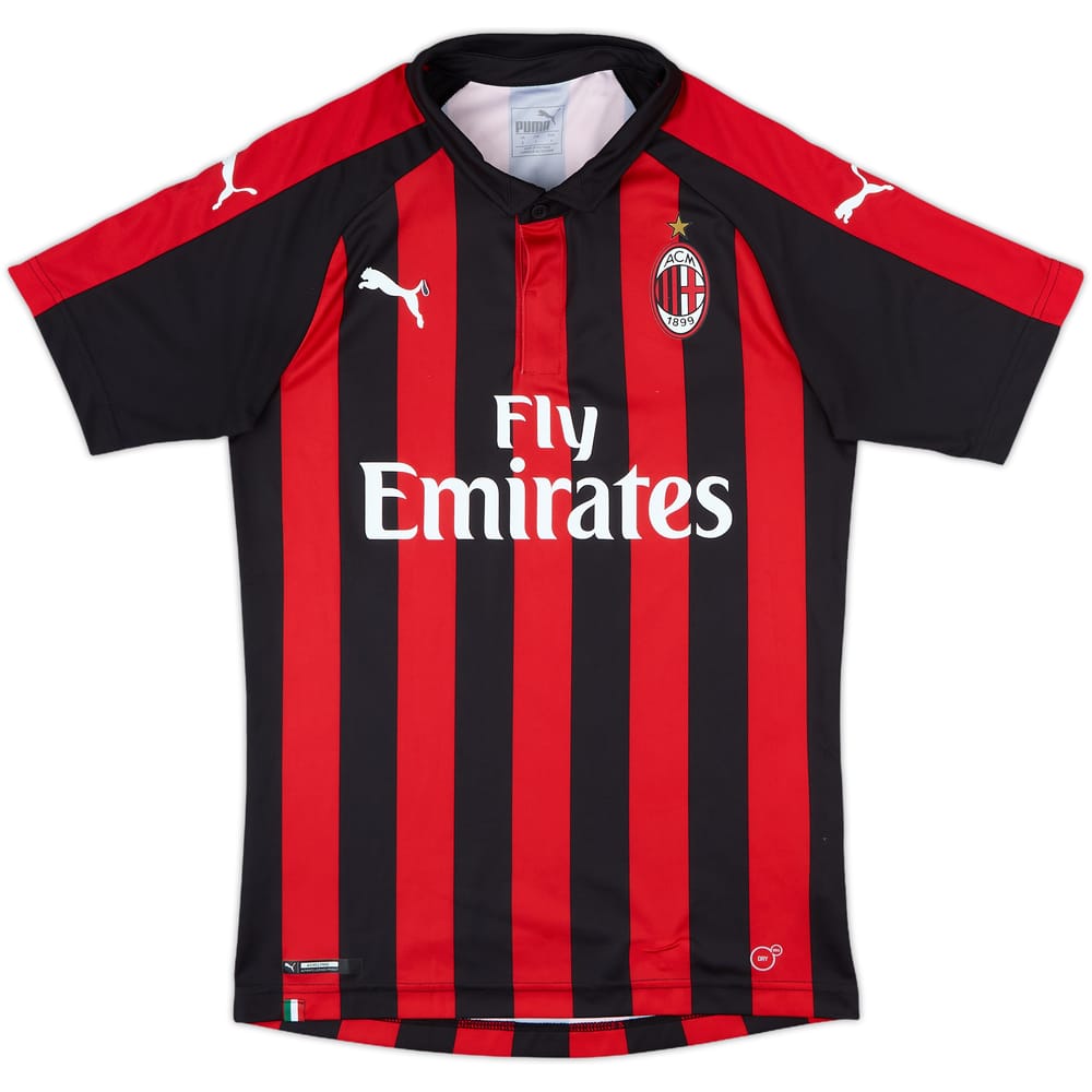 2018-19 AC Milan Home Shirt - 6/10 - (S)