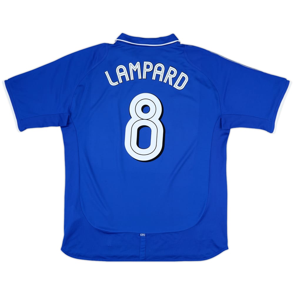 2001-03 Chelsea 'FA Cup Final' Home Shirt Lampard #8 - 8/10 - (XL)