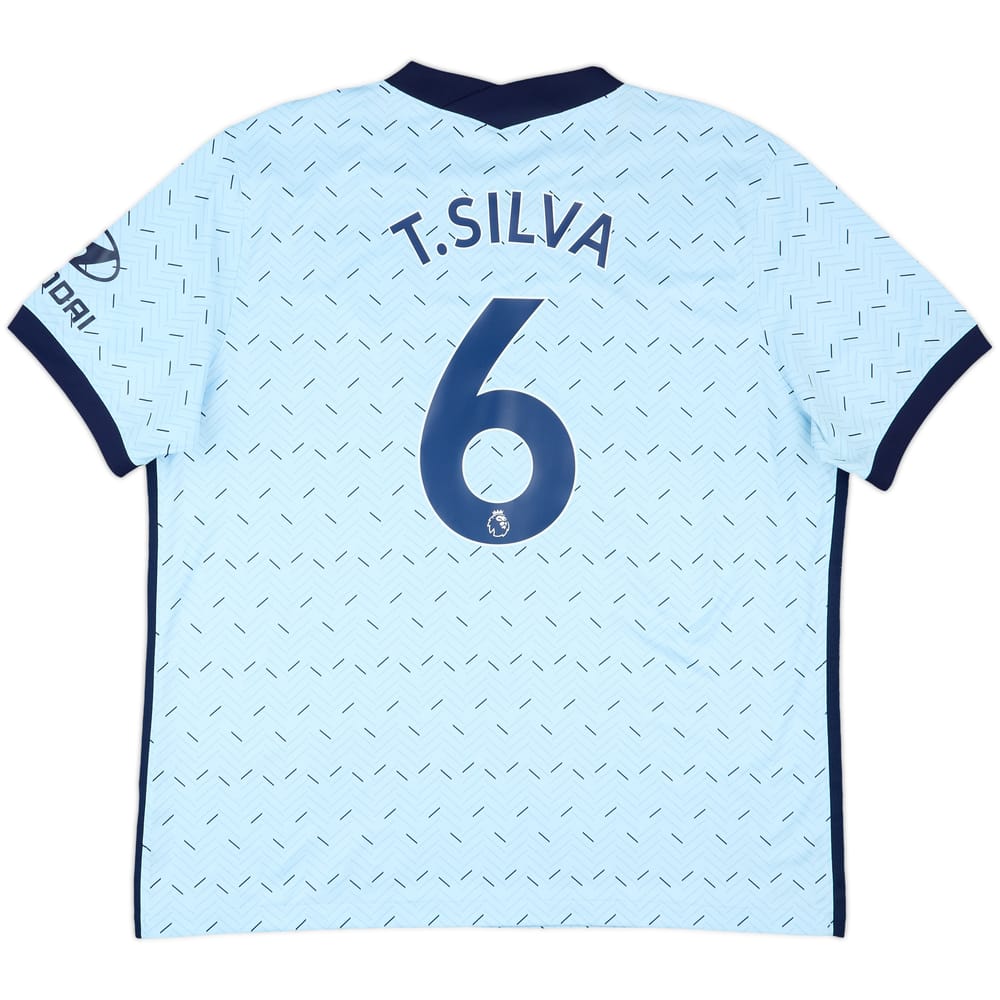 2020-21 Chelsea Away Shirt T.Silva #6 - 8/10 - (XXL)