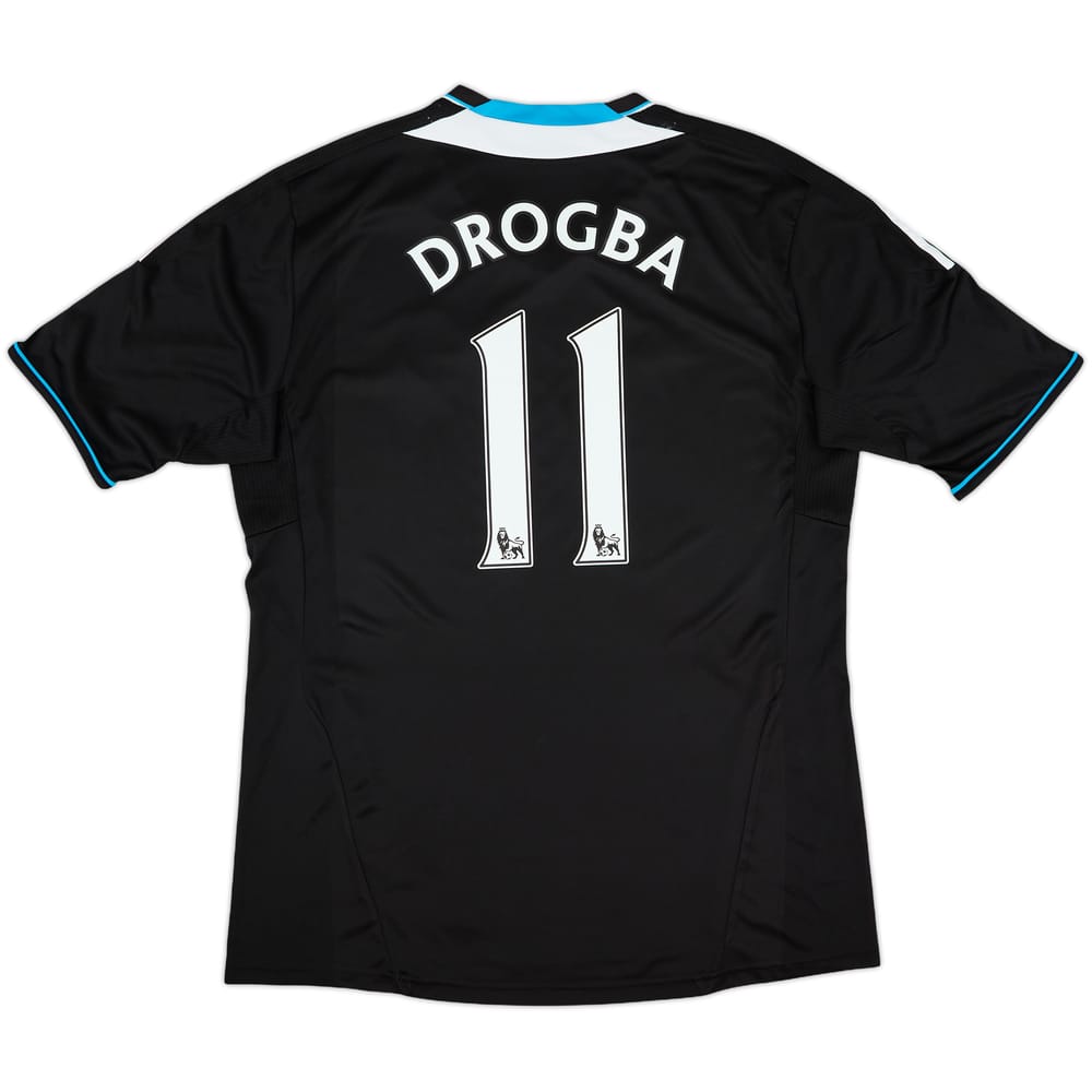 2011-12 Chelsea Away Shirt Drogba #11 - 8/10 - (L)