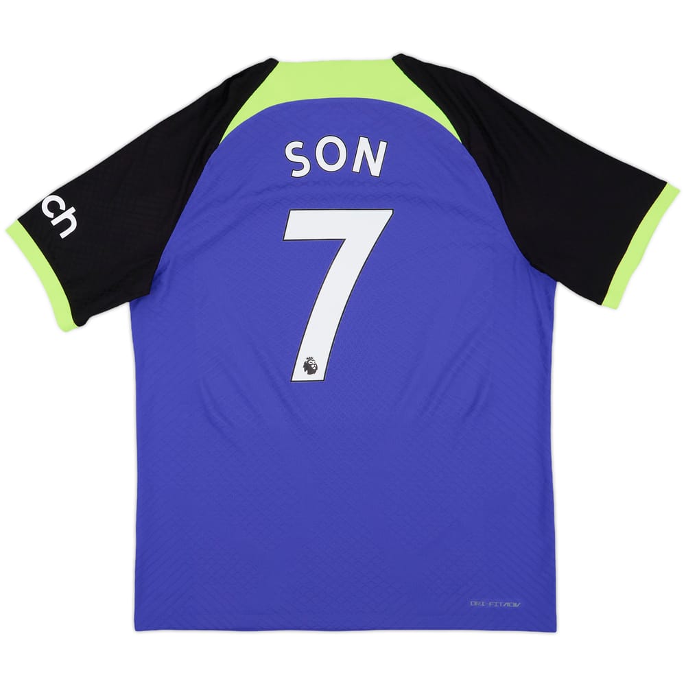 2022-23 Tottenham Authentic Away Shirt Son #7 - 9/10 - (L)