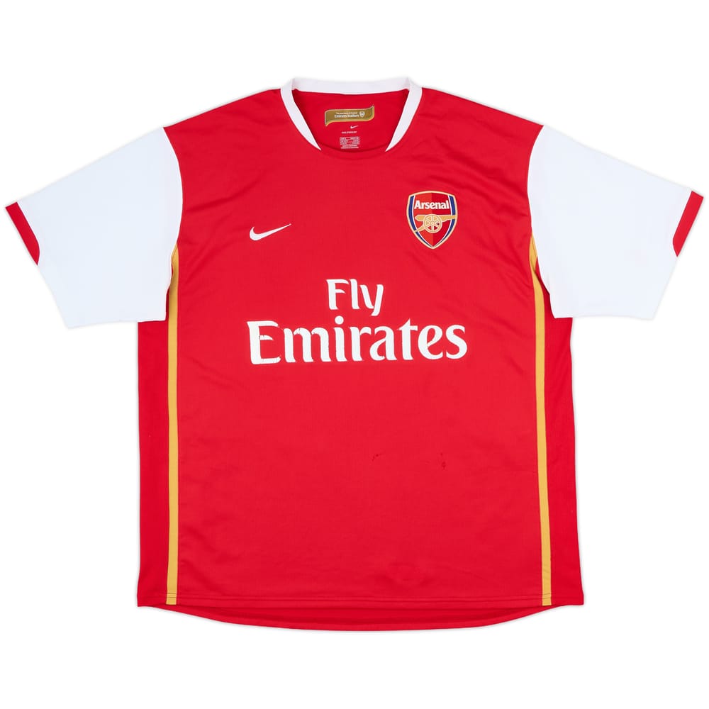 2006-08 Arsenal Home Shirt - 5/10 - (XL)
