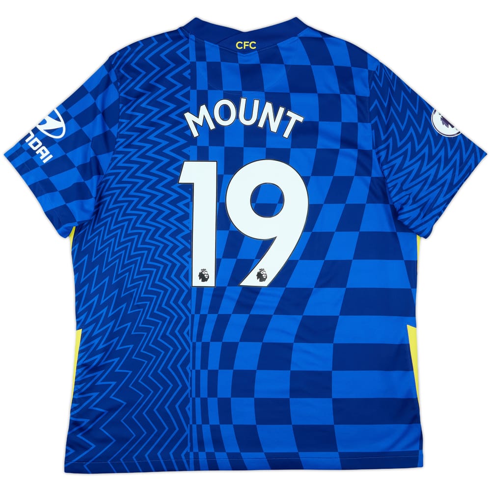 2021-22 Chelsea Home Shirt Mount #19 - 9/10 - (XXL)