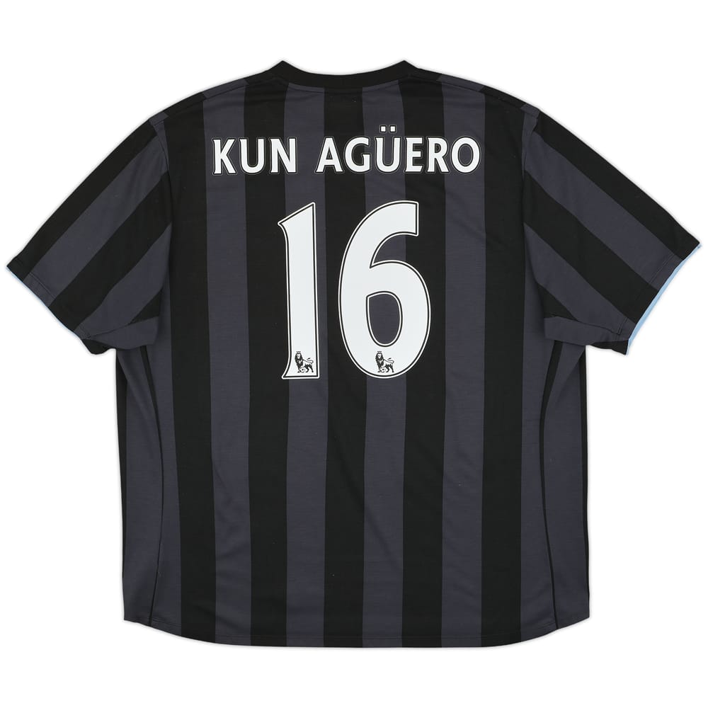 2012-13 Manchester City Third Shirt Kun Aguero #16 - 6/10 - (XXL)