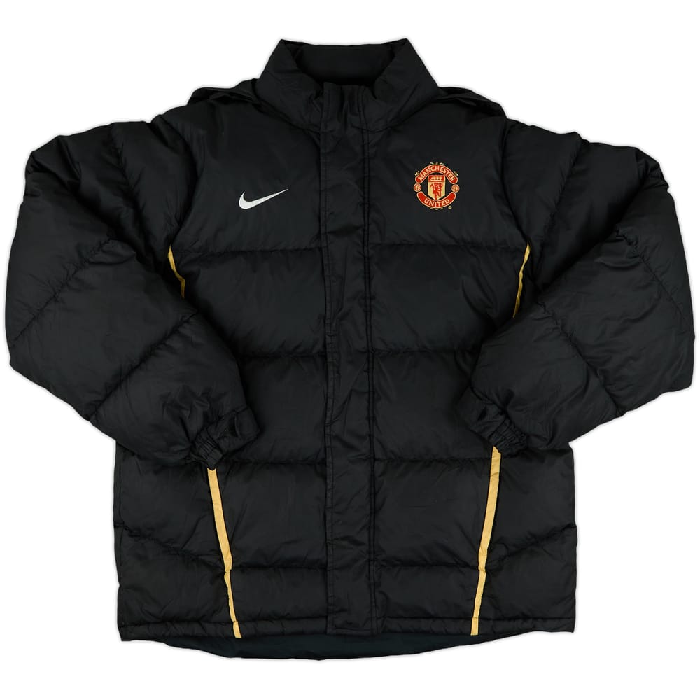 2008-09 Manchester United Nike Padded Bench Coat - 8/10 - (M)