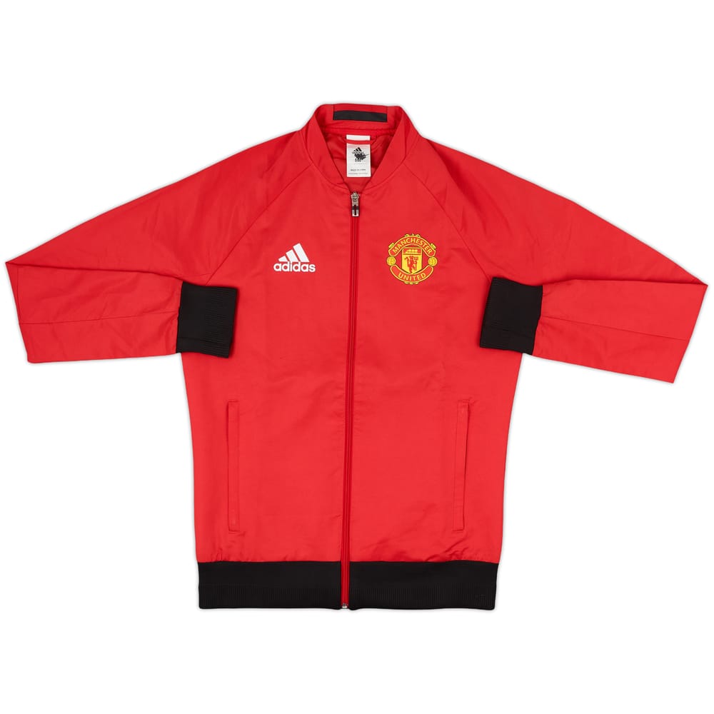 2015-16 Manchester United adidas Track Jacket - 8/10 - (XS)