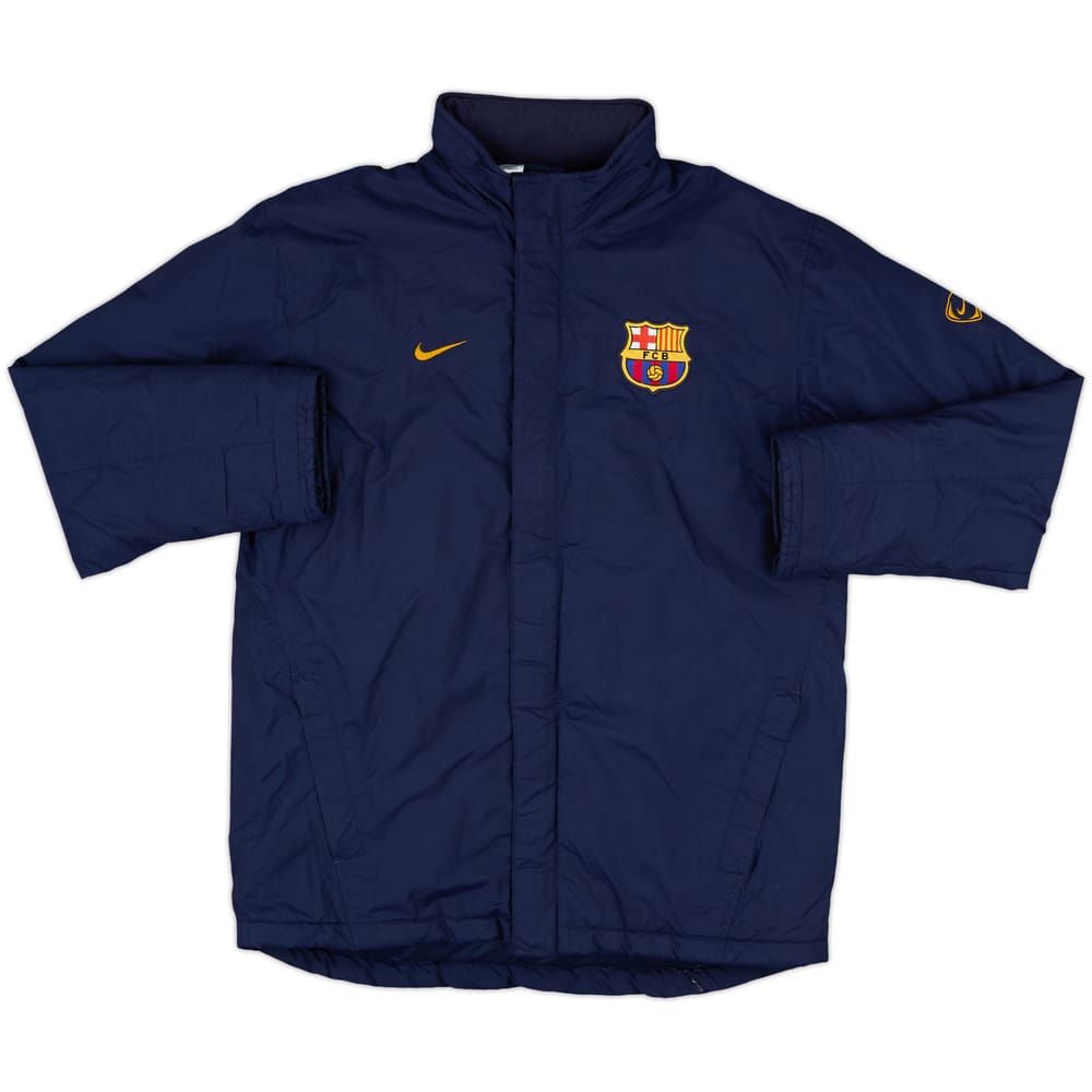 2003-04 Barcelona Nike Padded Bench Coat - 8/10 - (M)