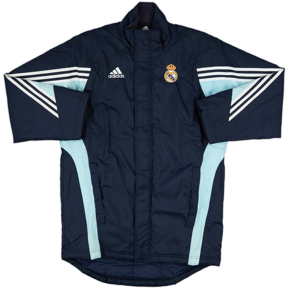 2003-04 Real Madrid adidas Padded Bench Coat - 7/10 - (XL)