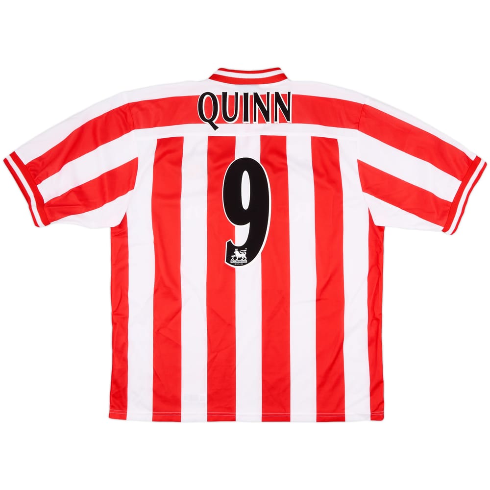 1999-00 Sunderland Home Shirt Quinn #9 - 10/10 - (XL)