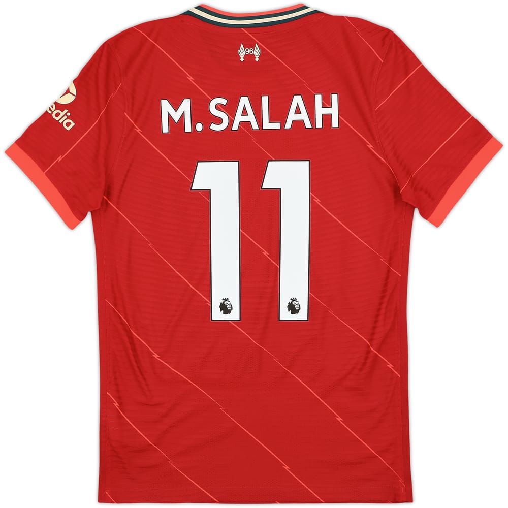 2021-22 Liverpool Authentic Home Shirt M.Salah #11 - 10/10 - (S)