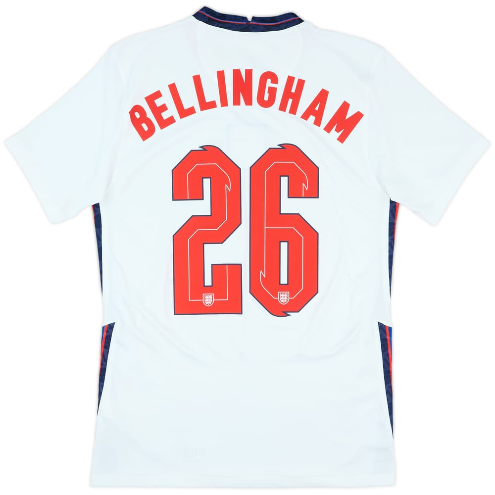 2020-22 England Home Shirt Bellingham #26 - 7/10 - (S)